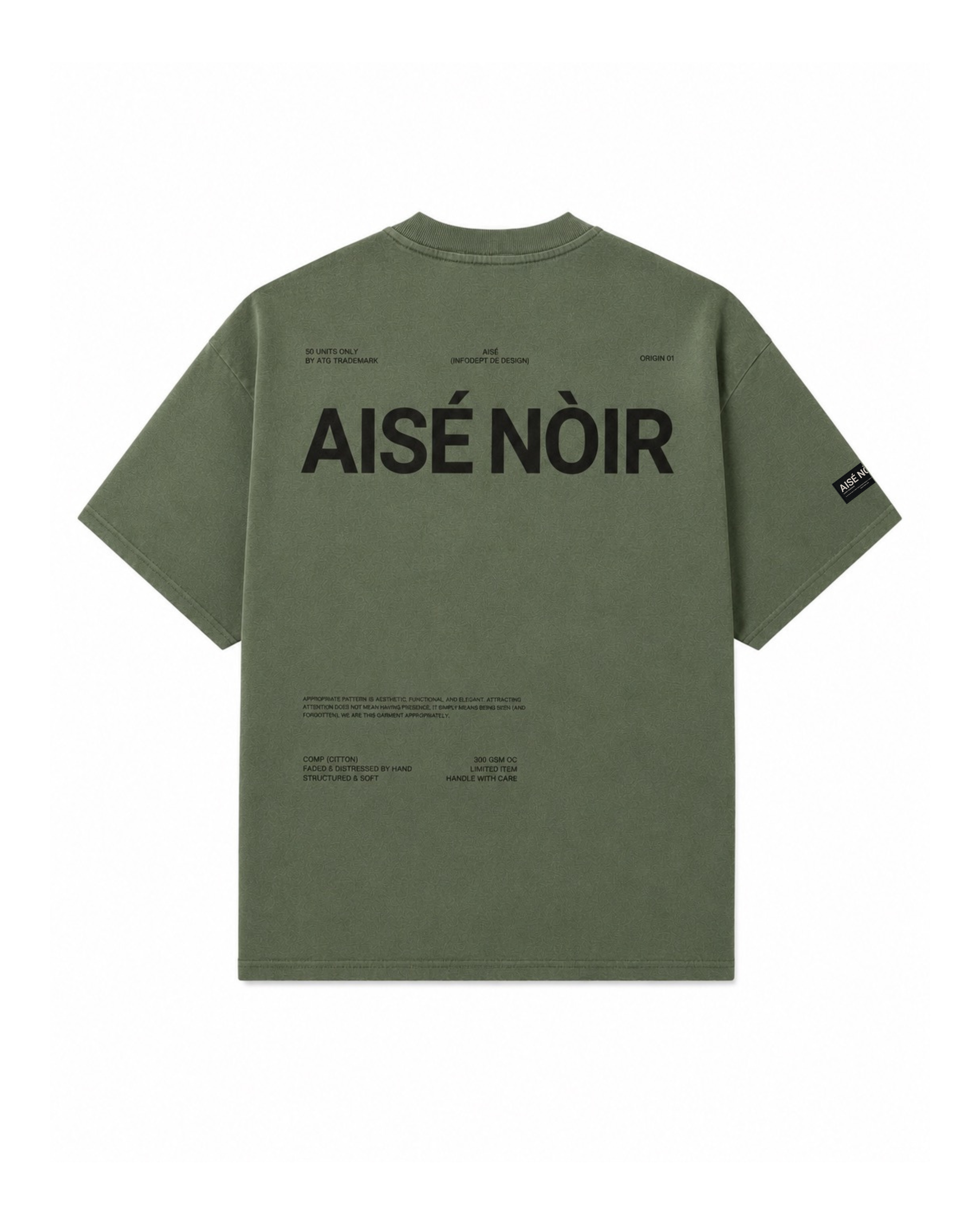 ORIGIN 01 "SALVIA" T-SHIRT