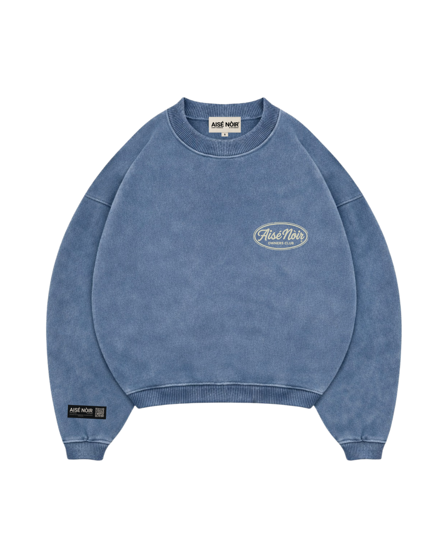 AISÉ "OVERSEAS" STRUCTURED CREWNECK