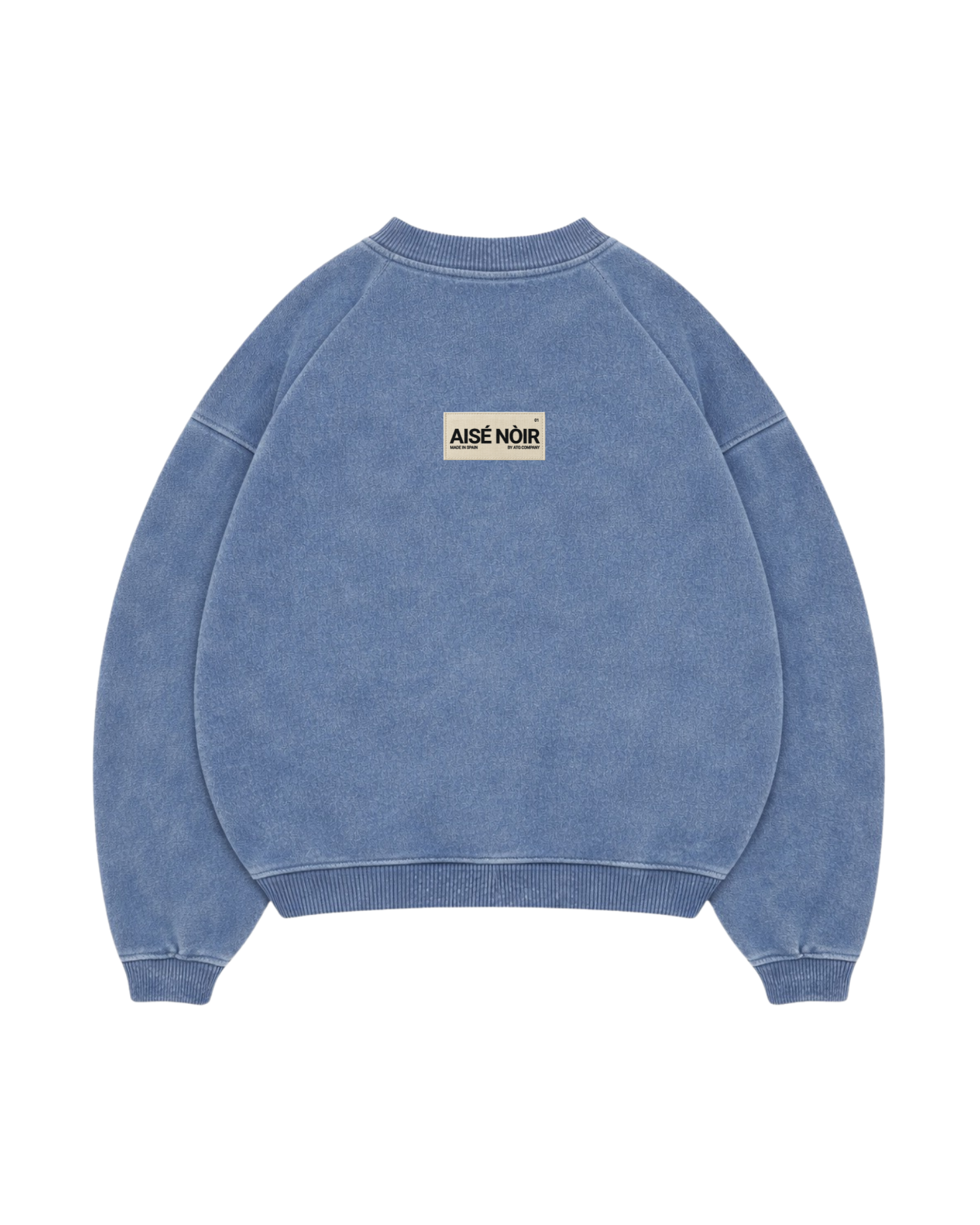 AISÉ "OVERSEAS" STRUCTURED CREWNECK
