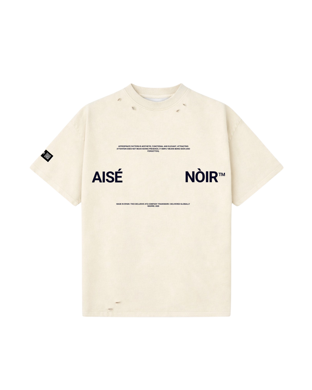 ORIGIN 01 "RAW" T-SHIRT