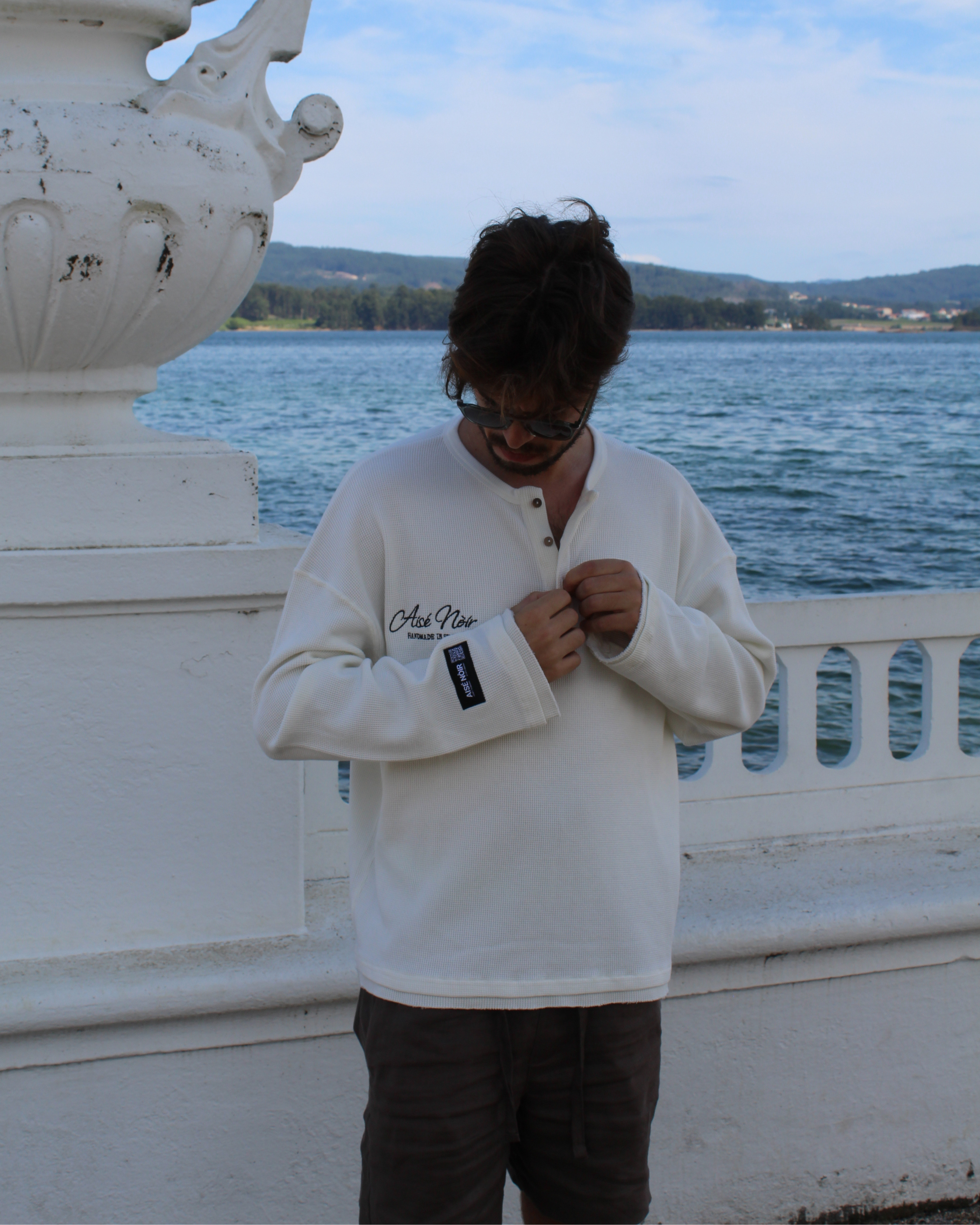 T-BONE MARINA WAFFLE COTTON HENLEY-thumbmail-6