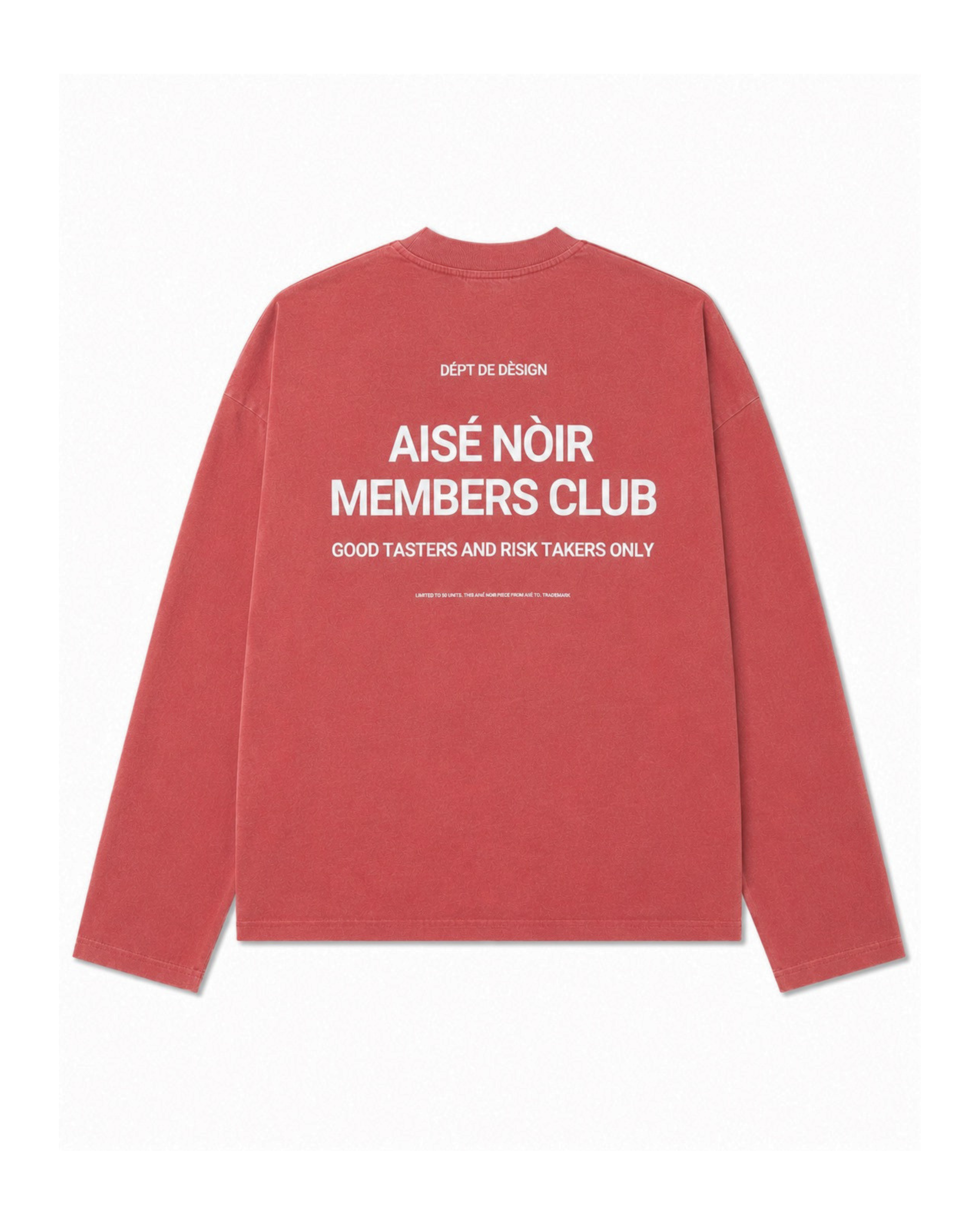 SUNFADED PINK PERFECT LONGSLEEVE