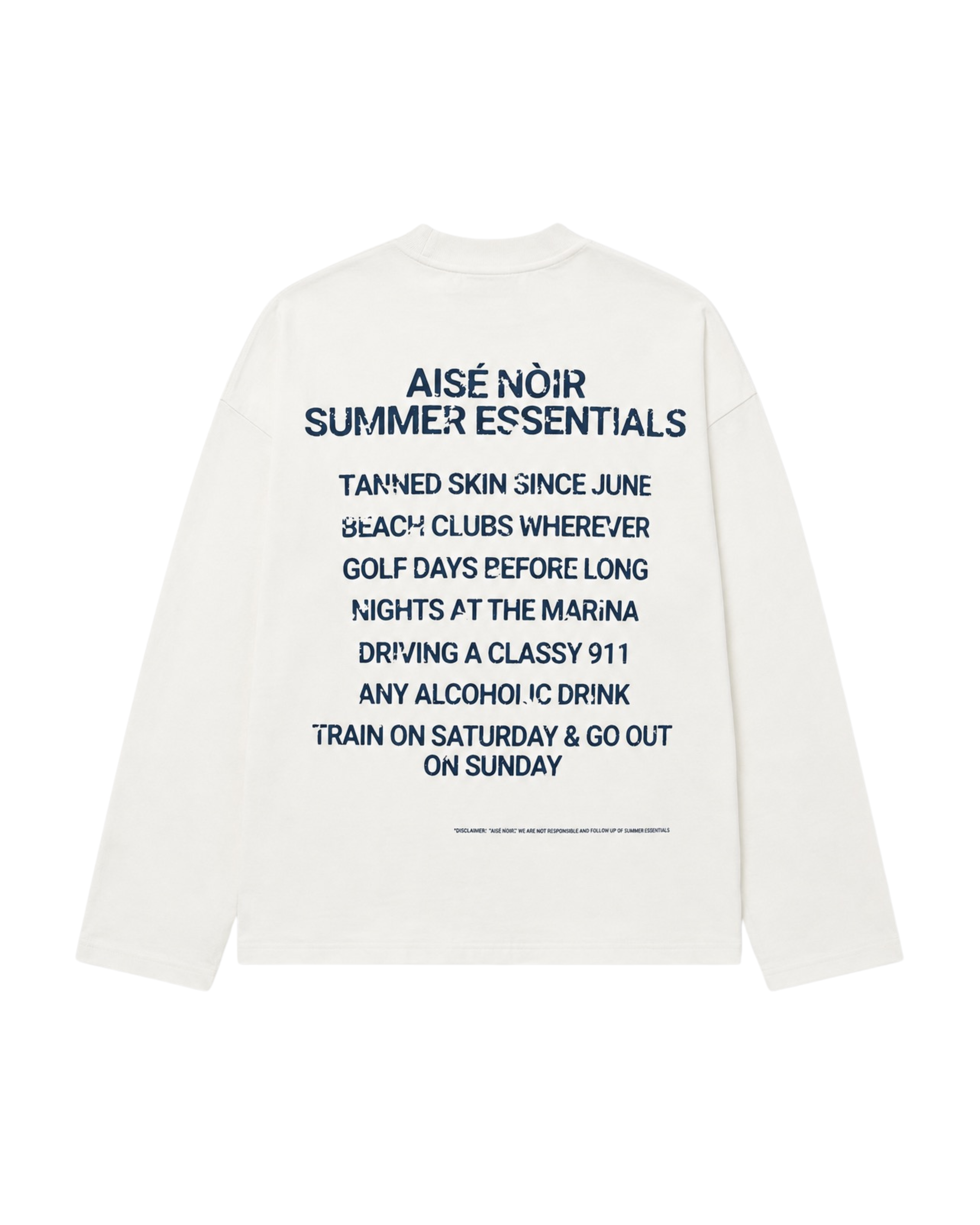 SUMMER ESSENTIALS LONGSLEEVE